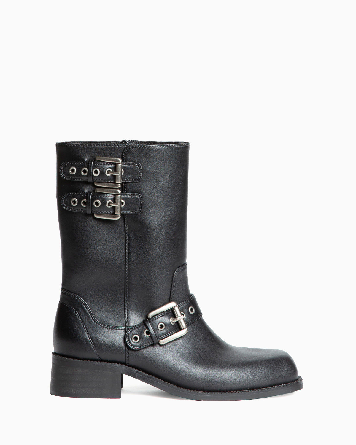 Mette P Sko Stovler Bronx Biker Boots M4820 BLACK Stovler MetteP Shop