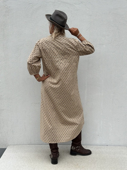 Gaspar Love stripe dress