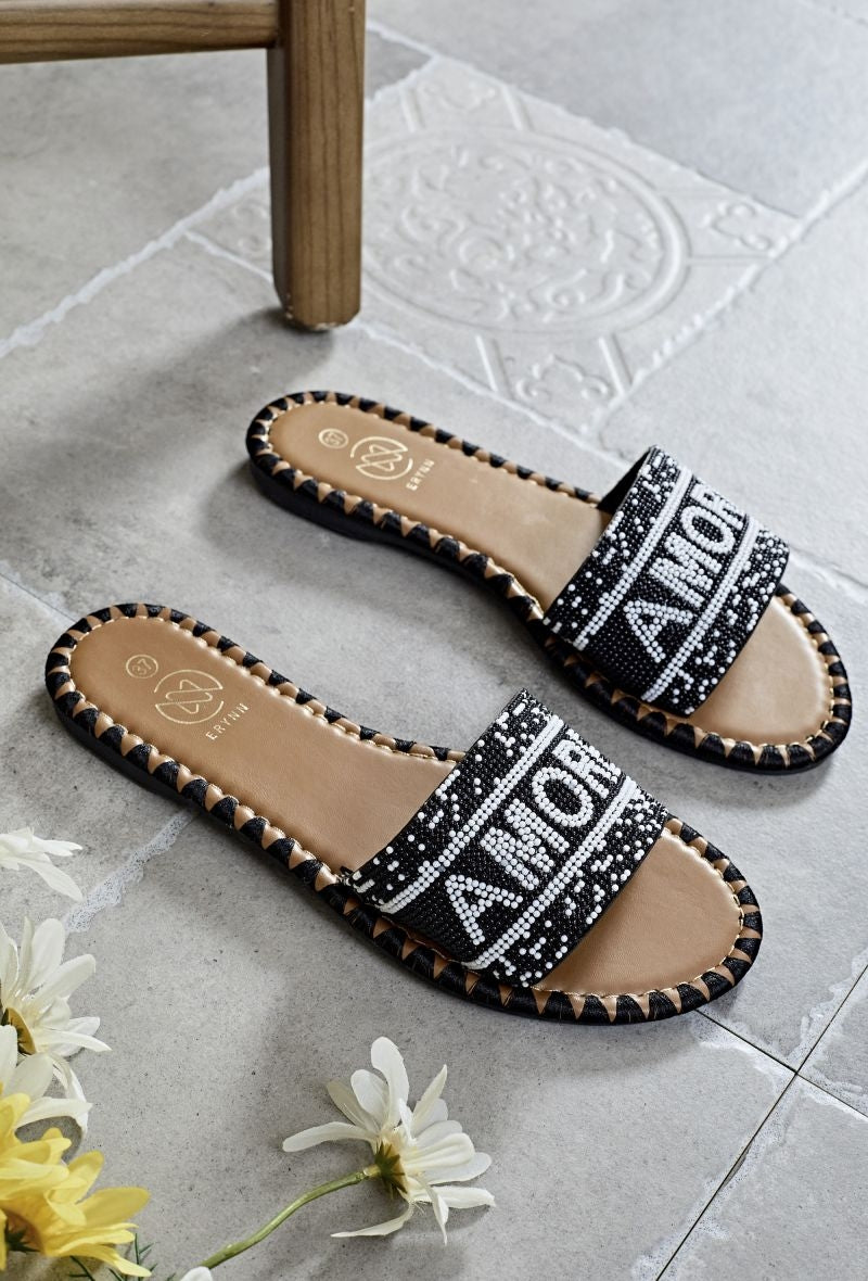 LS-558 Sandal BLACK