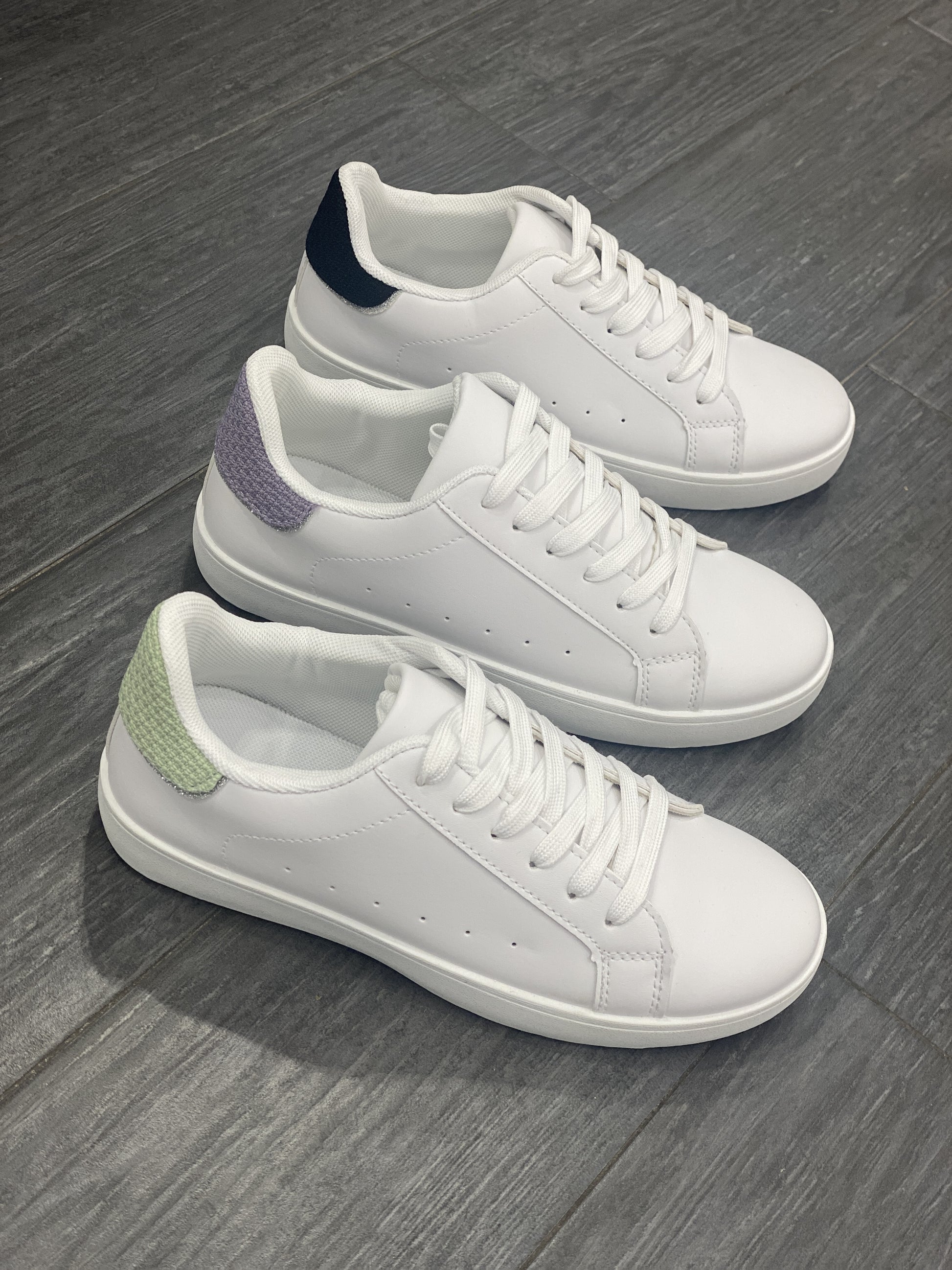 Luna Sneakers 8910 WHITE/LIGHT GREEN