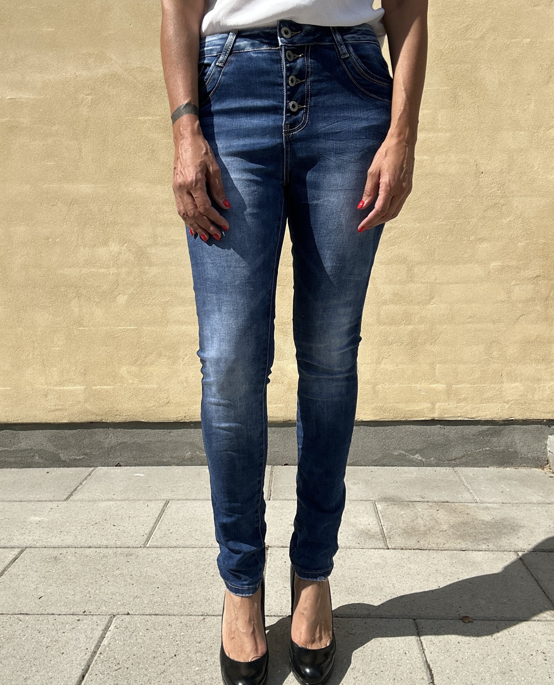 Jewelly Jeans 22200 MID BLUE WASH