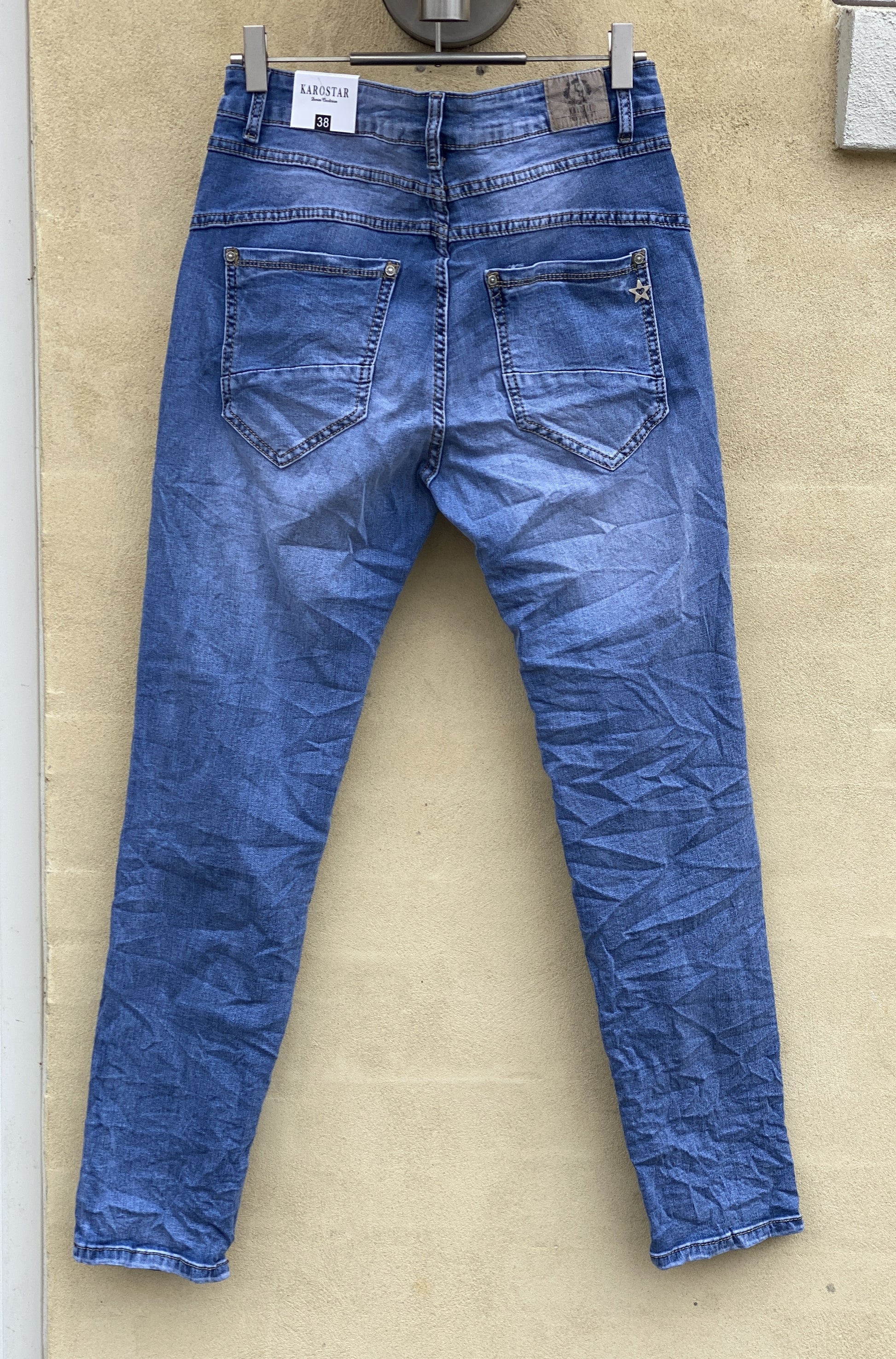K8803 Jeans BLUE DENIM
