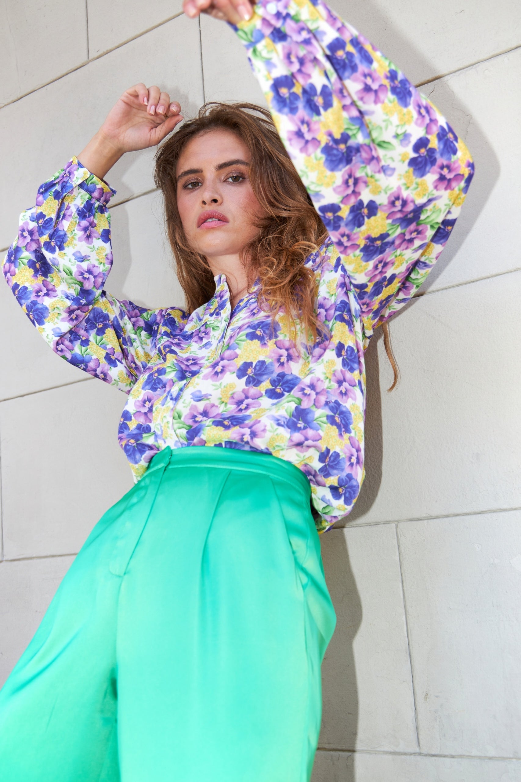 Elif Shirt FLOWER PRINT