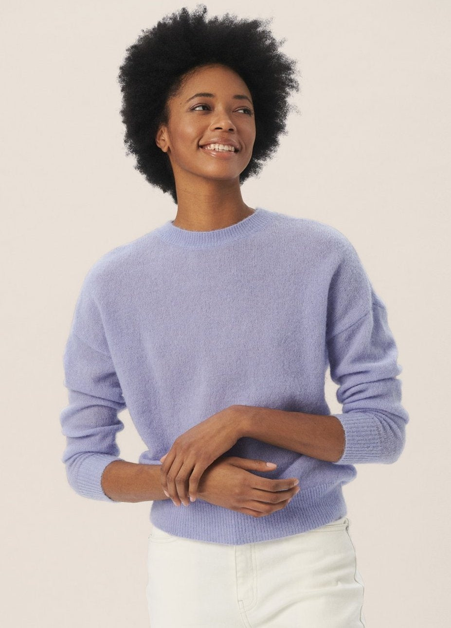 Femme Mohair O Pullover THISTLE DOWN